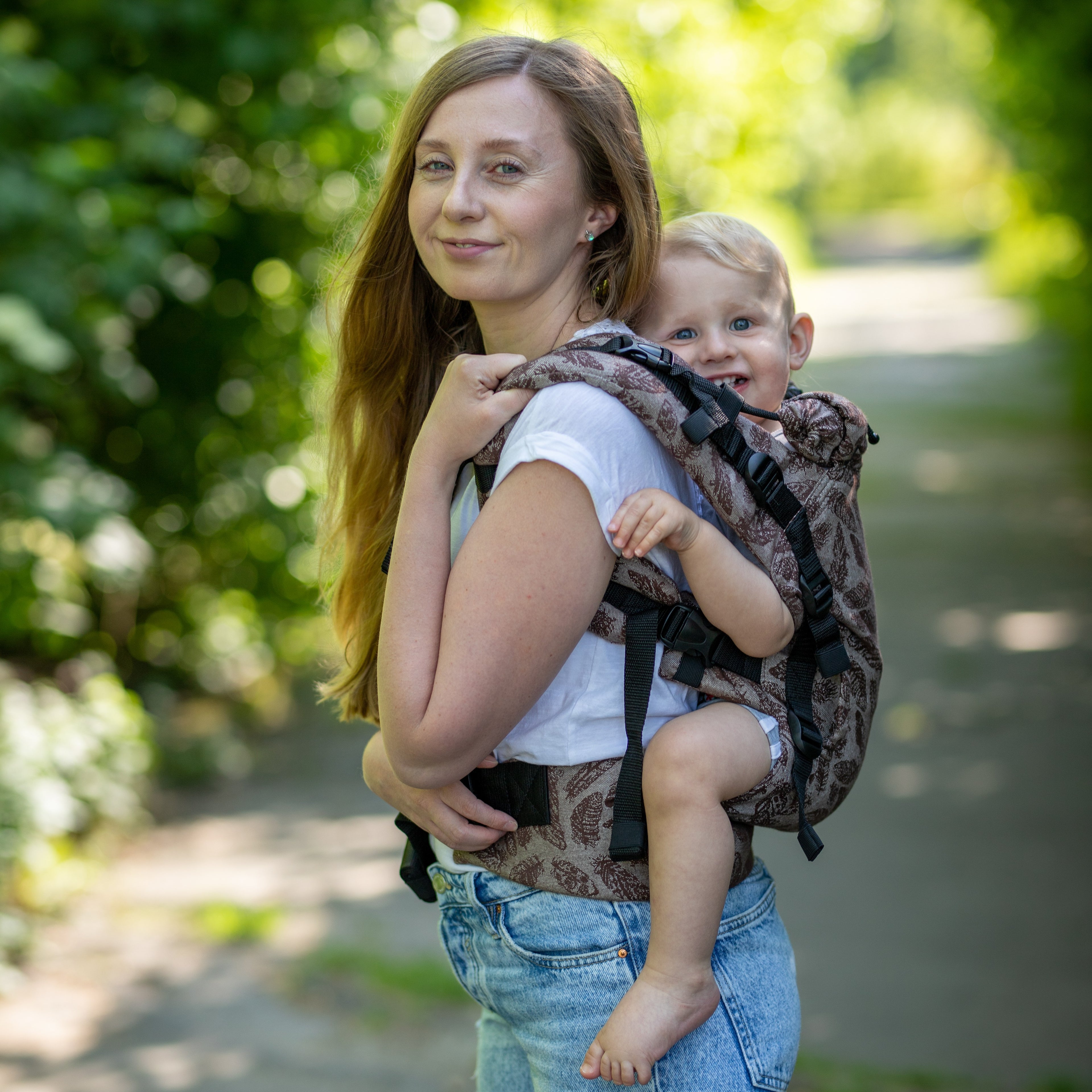 Cotton Baby Carrier – Ergonomic Carrier | Newborn to Toddler