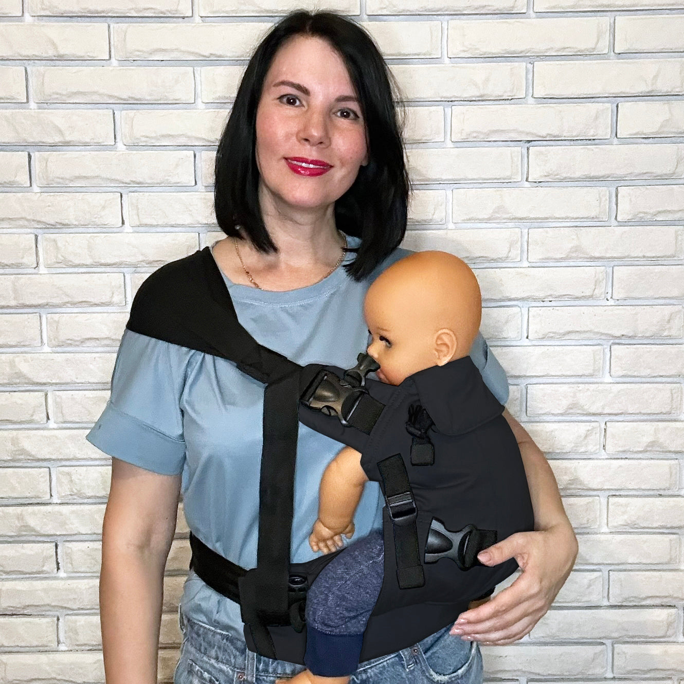 5-in-1 Ergonomic Twin Baby Carrier – Adjustable Carrier for Twins & Single Babywearing
