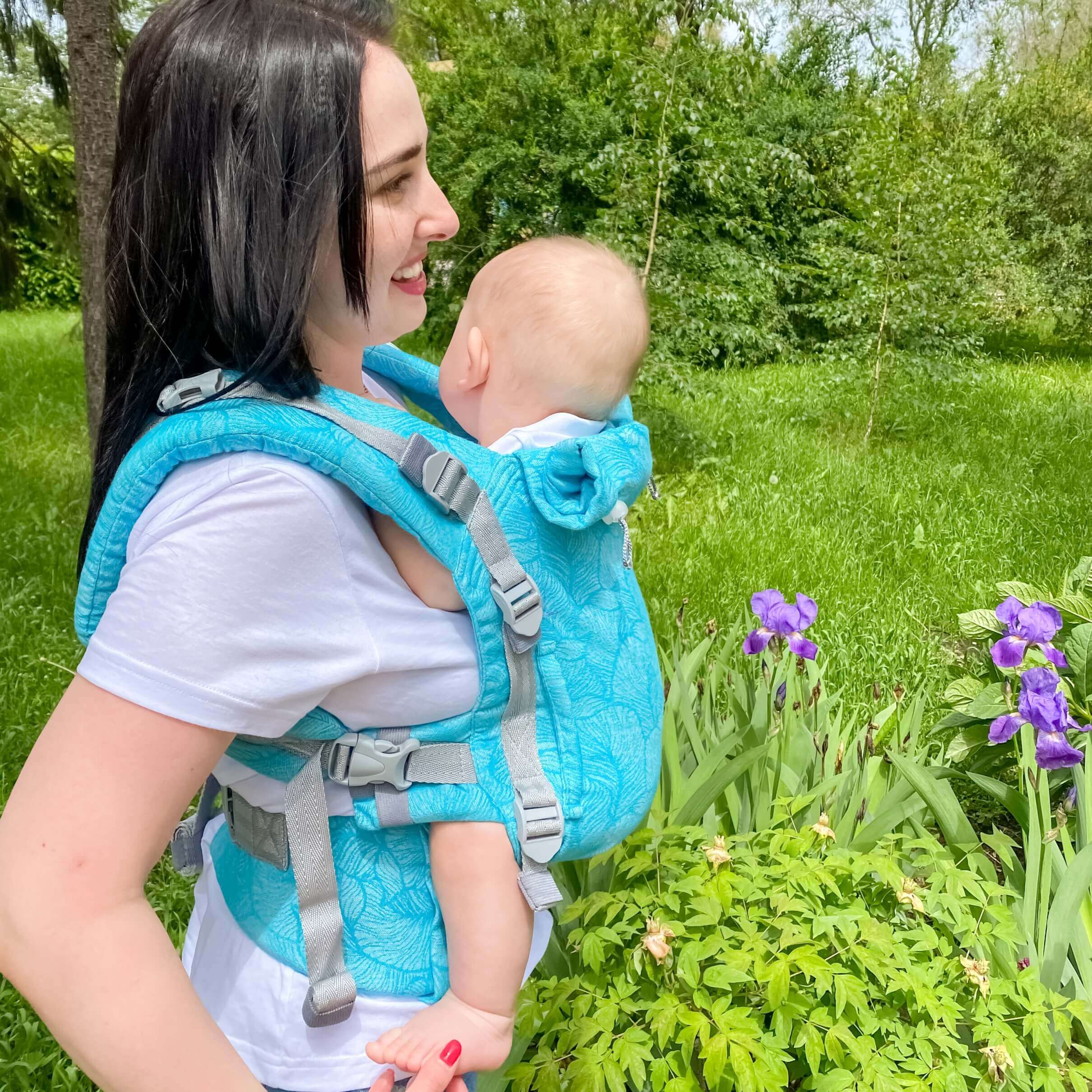 Cotton Baby Carrier – Ergonomic Carrier | Newborn to Toddler