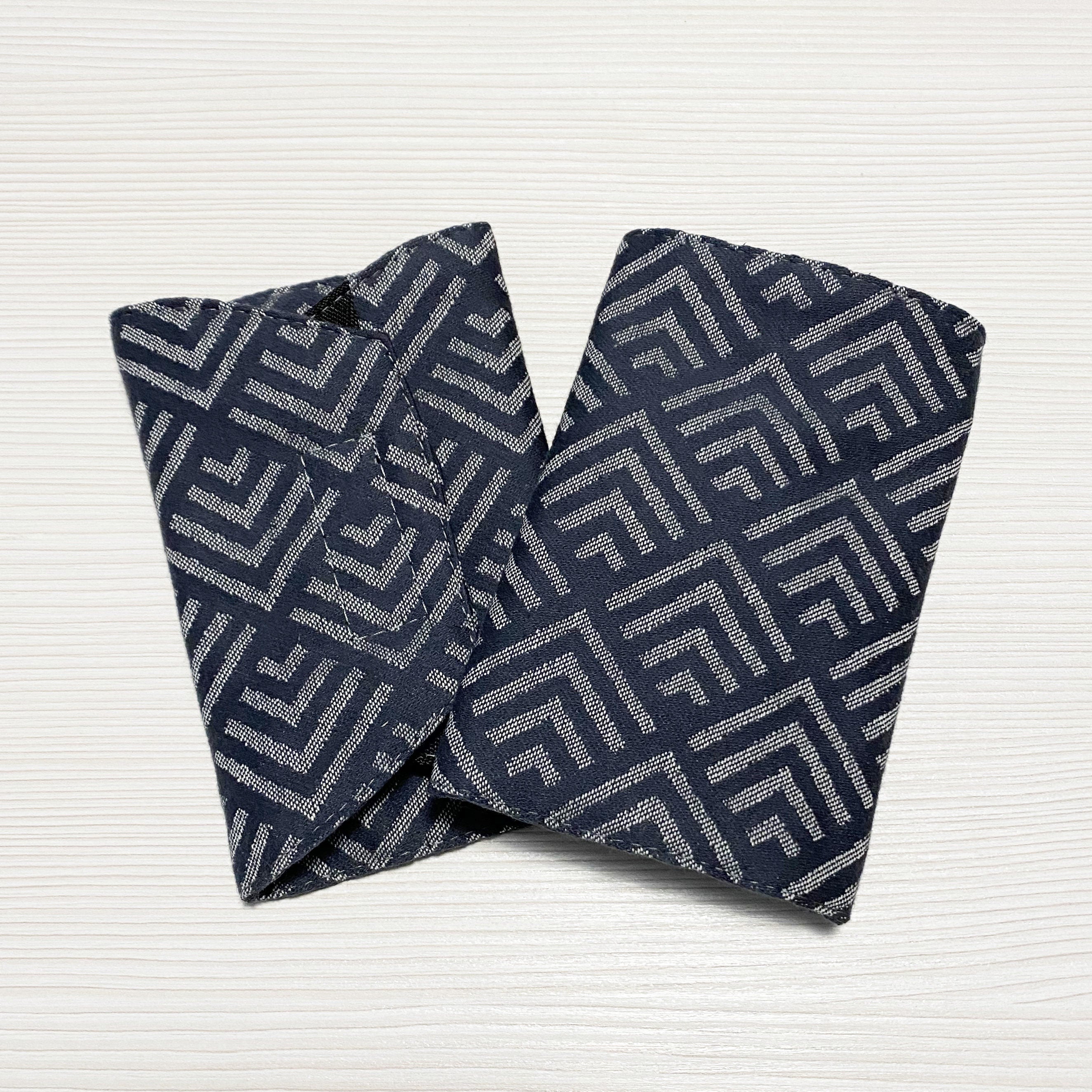 Cotton suck pads Gray Geometry