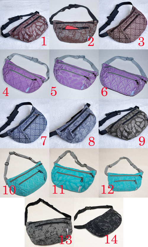 14 colors babywearing belt bag brown leaf