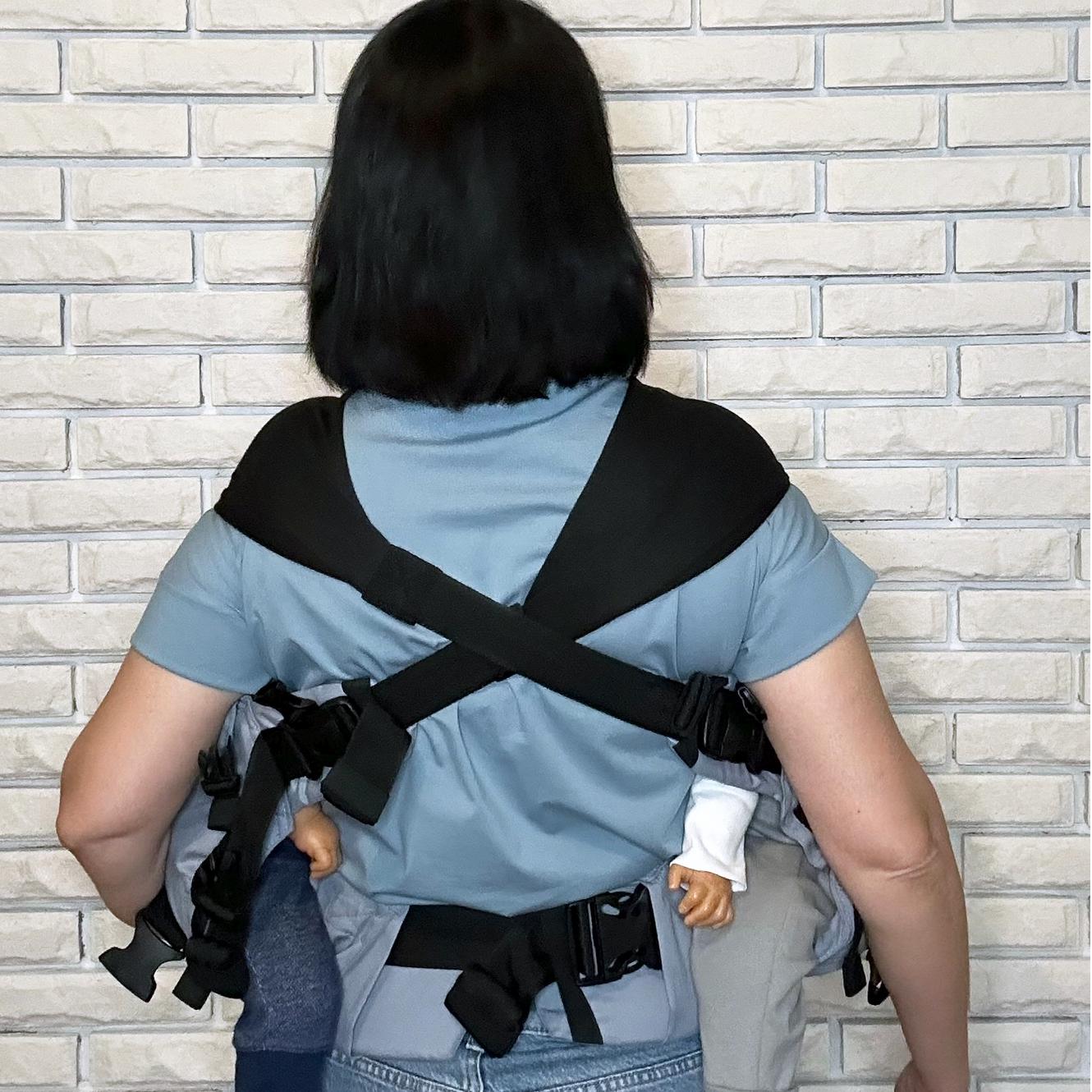 5-in-1 Ergonomic Twin Baby Carrier – Adjustable Carrier for Twins & Single Babywearing