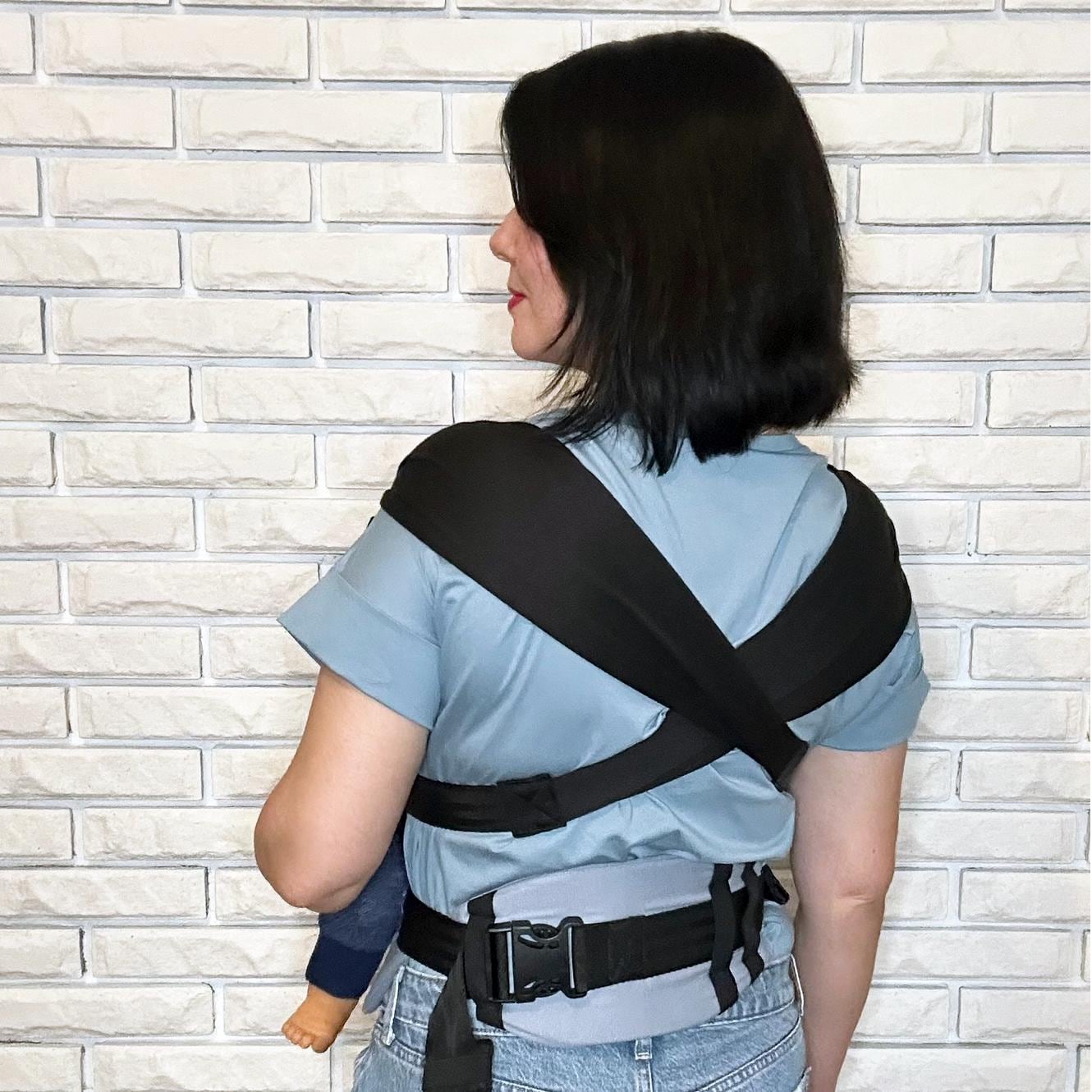5-in-1 Ergonomic Twin Baby Carrier – Adjustable Carrier for Twins & Single Babywearing