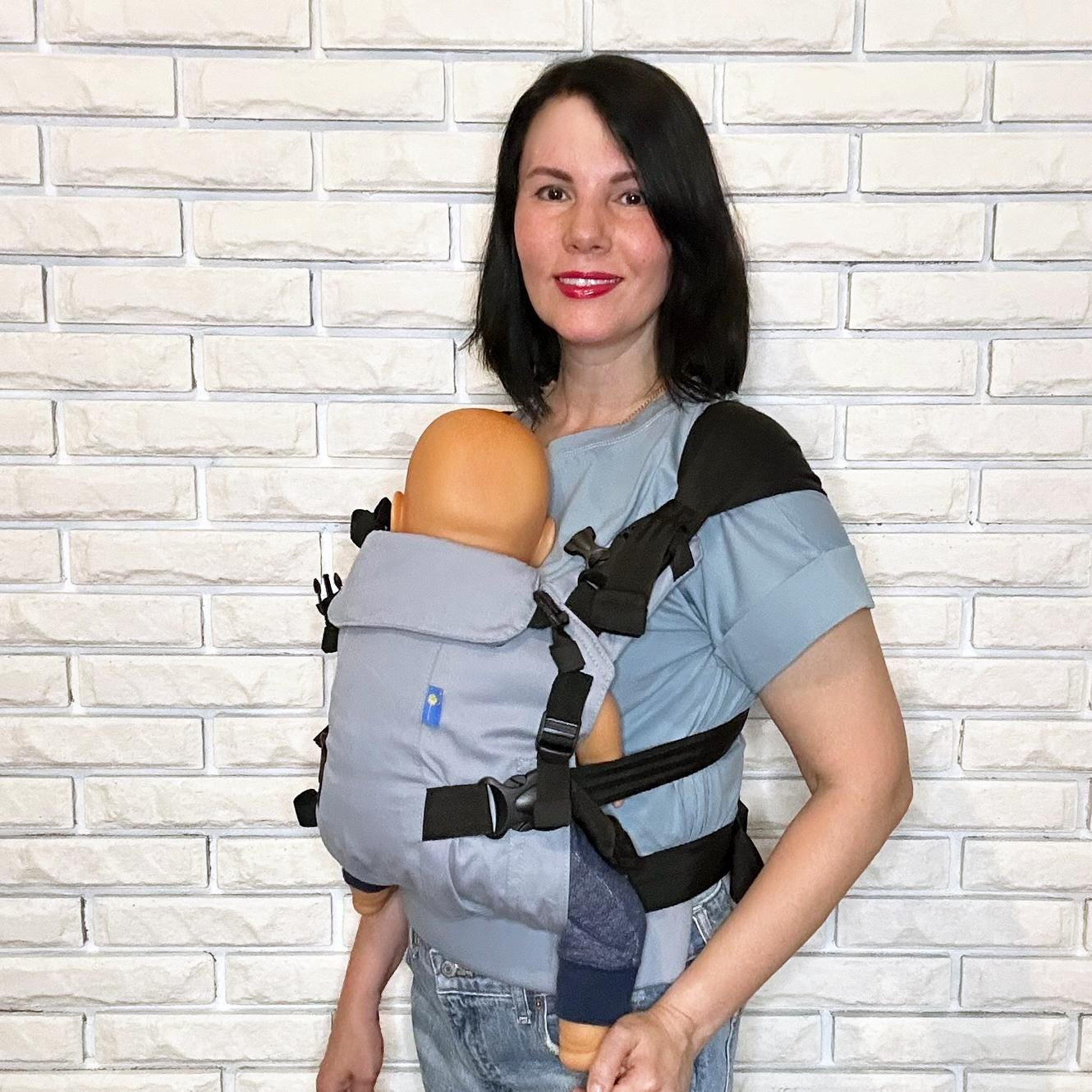 5-in-1 Ergonomic Twin Baby Carrier – Adjustable Carrier for Twins & Single Babywearing