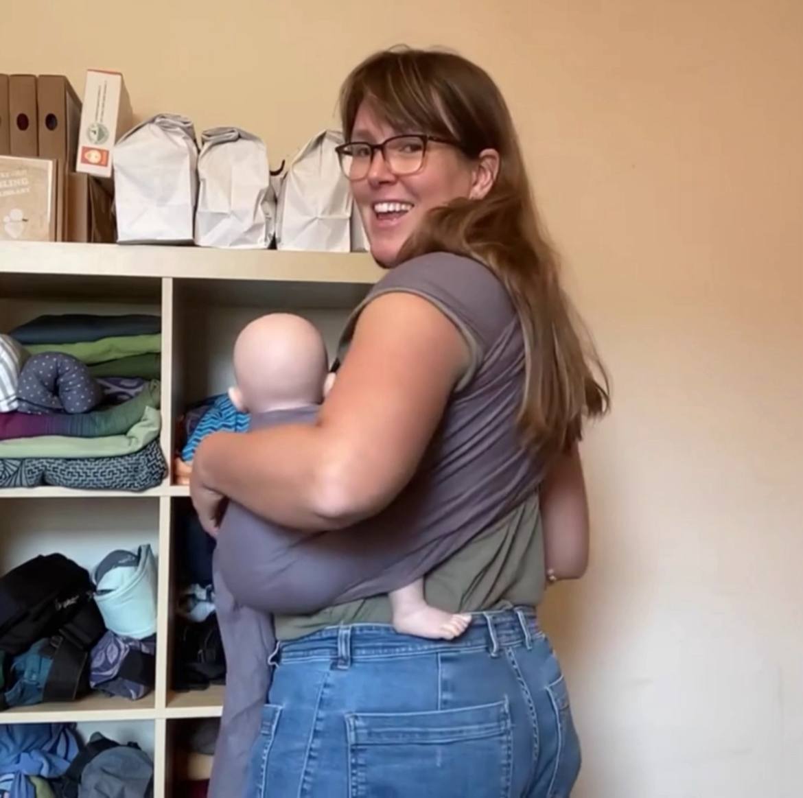 Malishastik Twin Baby Carrier Ring Sling